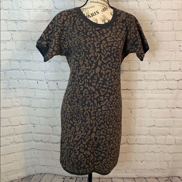 LOFT / leopard printed dress / size small - Picture 1 of 6